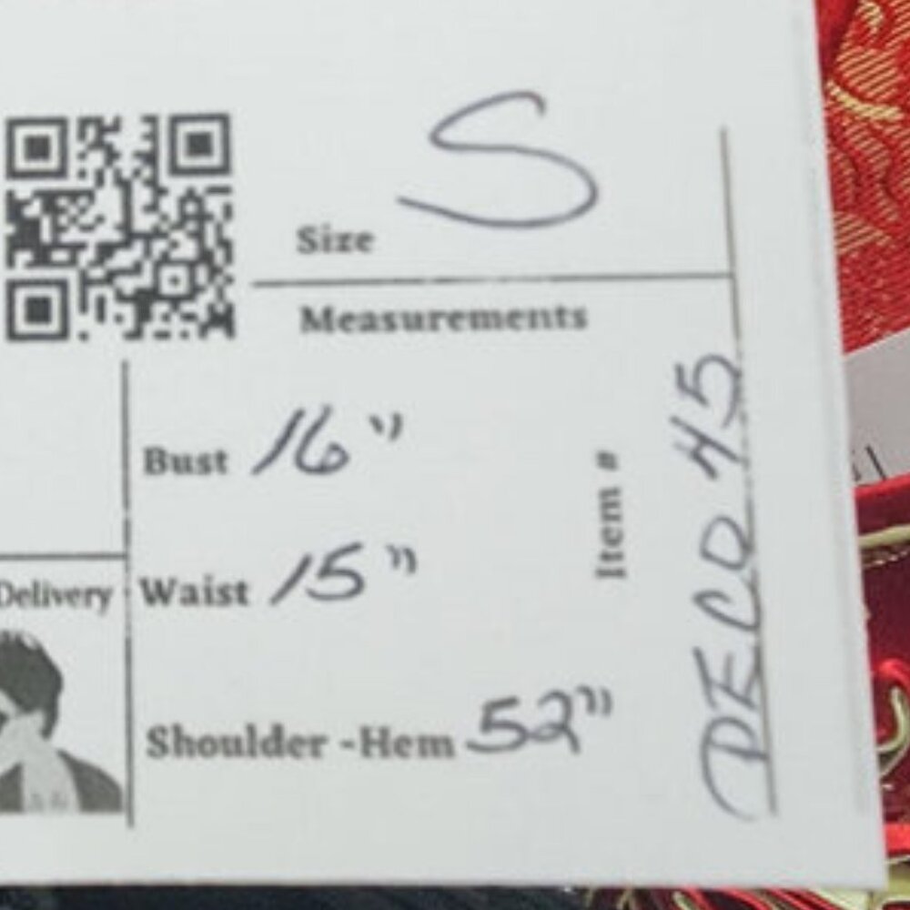 Vintage Black Long Sleeve Beaded Lace Gown Dress Size S - Picture 10 of 10